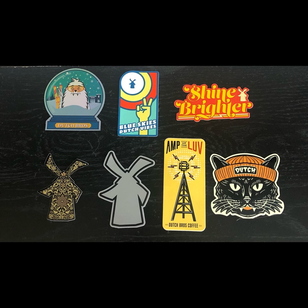 Dutch Bros Stickers